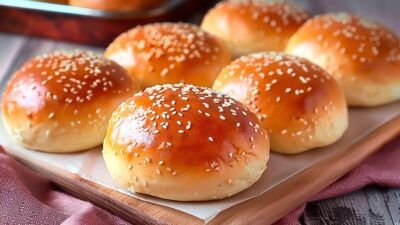 PAN DE HAMBURGUESA (Paquete 10 unidades)